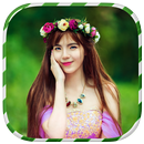 Wedding Flower Crown Hairstyle APK