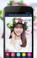Wedding Flower Crown Hairstyle 스크린샷 2