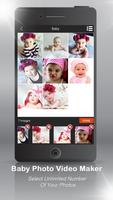 Baby Photo Video Maker स्क्रीनशॉट 1
