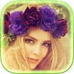 Flower Crown Photo Collage