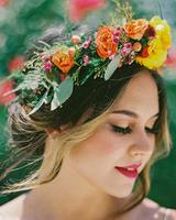 Flower Crown Photo Collage poster