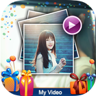 Happy Birthday Video Maker ícone
