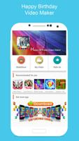 Happy Birthday Video Maker imagem de tela 3