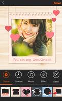 Love Video Editor اسکرین شاٹ 1