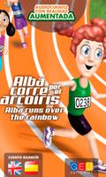 Alba corre por el arcoíris Affiche