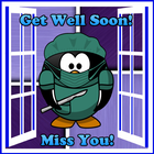 Get well soon ikon
