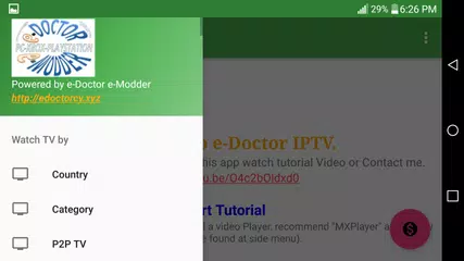 e-Doctor IPTV Cyprus/Greece TV APK download