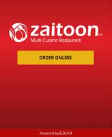 Zaitoon Online Ordering App Poster