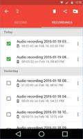 Audio Recorder Pro Affiche