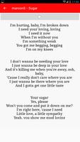 Maroon 5 Mp3 Lyrics screenshot 3