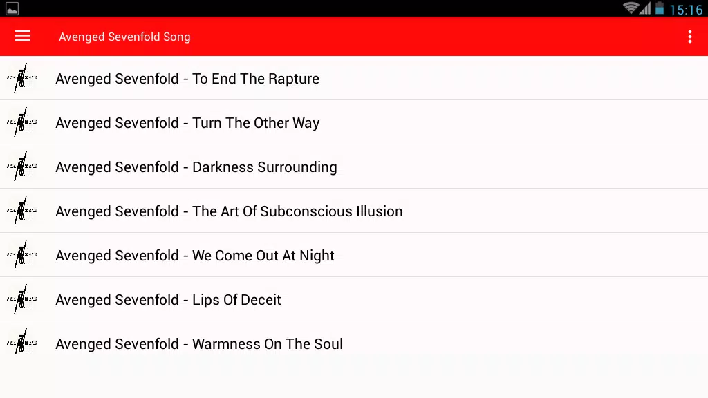 Avenged Sevenfold Mp3 Lyrics APK pour Android Télécharger