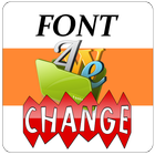 Font Change icono