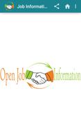 Open Job Information Affiche