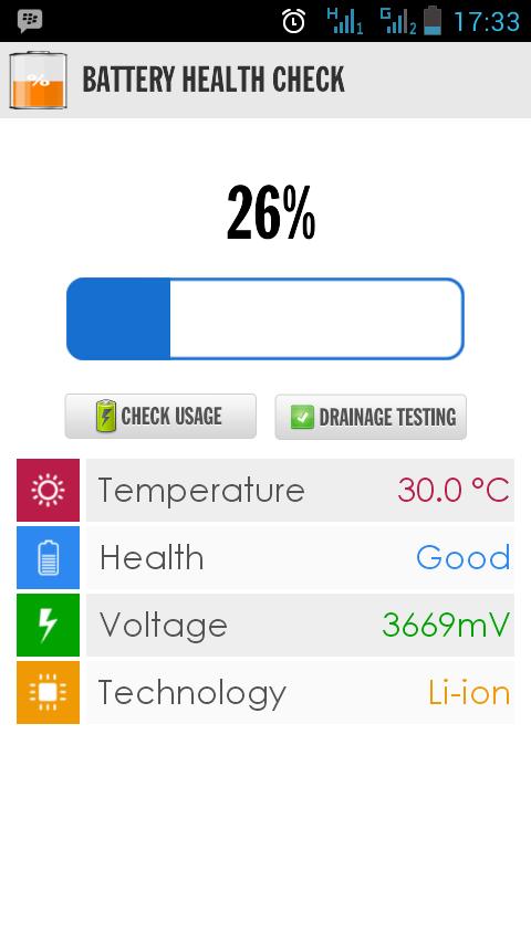 ดาวน์โหลด Battery Health Check APK สำหรับ Android
