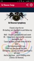 1 Schermata Ed Sheeran Songs