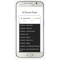 Ed Sheeran Player Mp3 capture d'écran 1