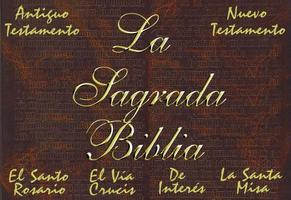 La Sagrada Biblia Católica Affiche