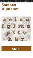 Samoan Alphabet 海报