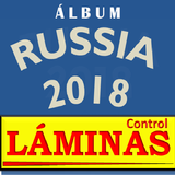 Control Láminas Álbum Mundial Russia 2018 icône