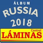 Control Láminas Álbum Mundial Russia 2018 圖標