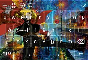 Keyboard for Edward Elric Affiche