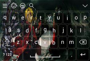 Keyboard for Edward Elric capture d'écran 3