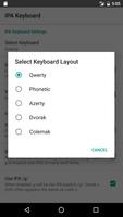 برنامه‌نما IPA Keyboard عکس از صفحه