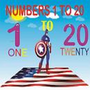 APK Numbers English 1 to 20