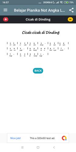 Not Angka Pianika Lagu Anak Cicak Cicak Di Dinding Belajar Pianika Not Angka Lagu Anak APK untuk Unduhan Android