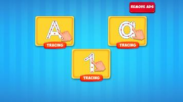 ABC Alphabet Tracing Affiche