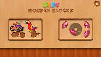 Baby Wooden Blocks Affiche