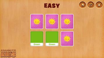 Colors Matching Game for Kids Plakat