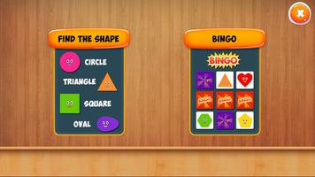 Find the Shapes Puzzle for Kid plakat