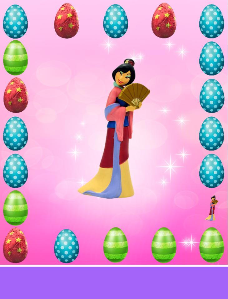 Яйца принцесс. Princess of the Eggs Golden Land. Edubuzzkids apps.
