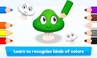 Marbel Learning Color for kids Affiche