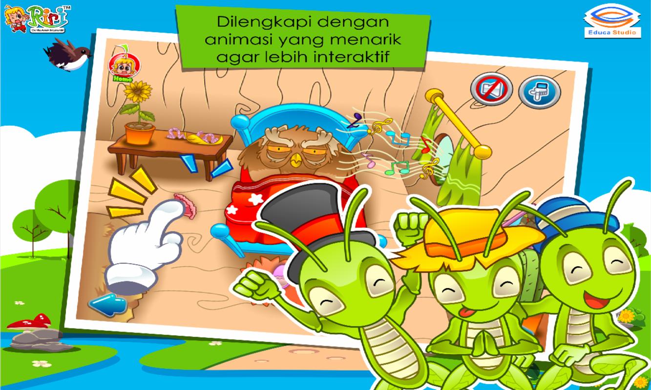 Cerita Anak: Burung Hantu dan Belalang APK Download - Free 