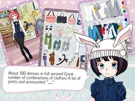 Yumi-chan, Anime Dress Up Game capture d'écran 1