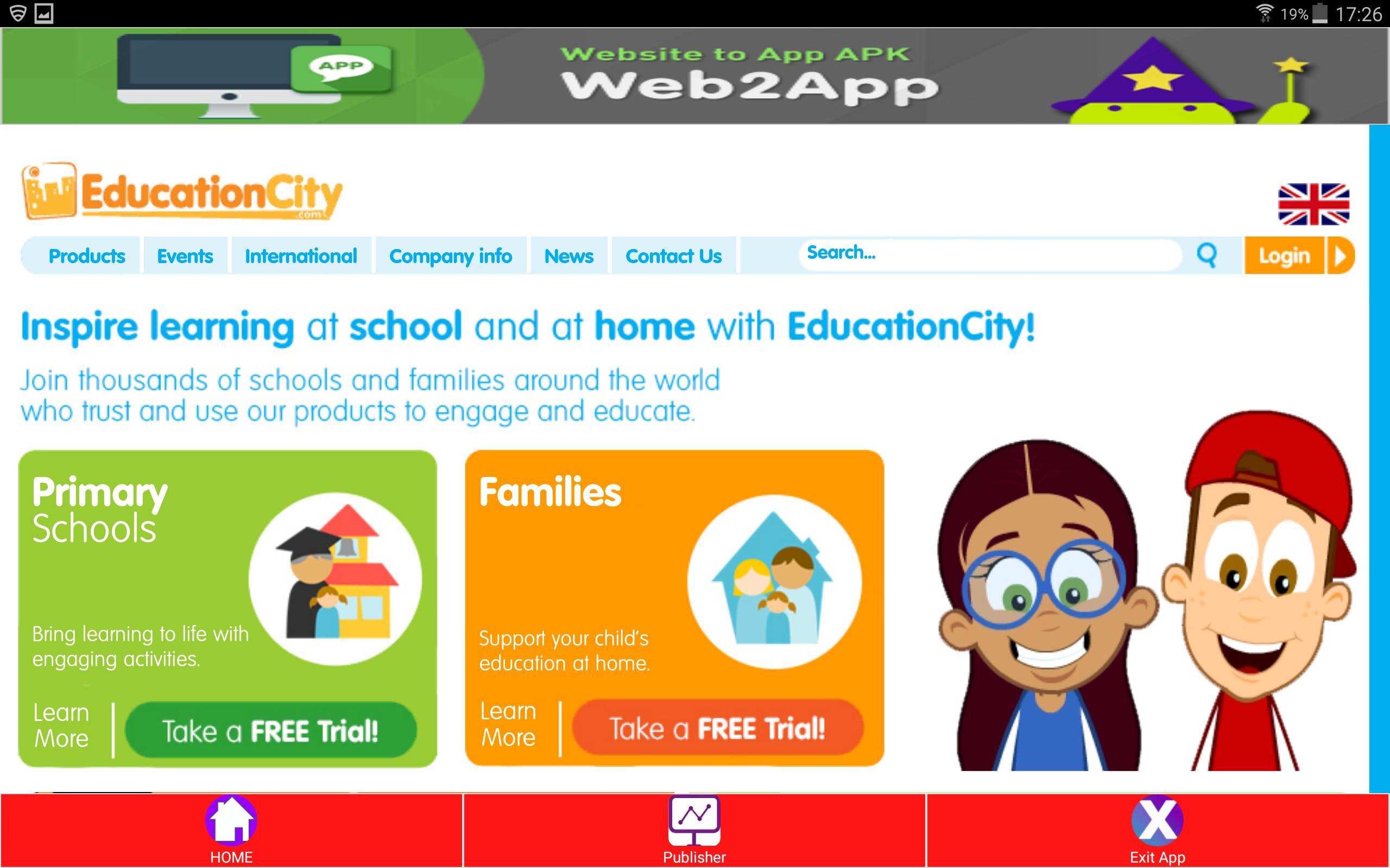 education city login child