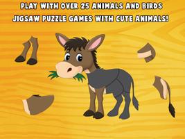 Animals Puzzle Games For Kids capture d'écran 2