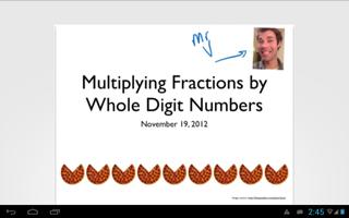 Fraction and Whole Number Mult capture d'écran 3