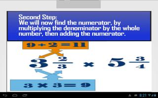 Multiplying Mixed Numbers capture d'écran 1