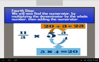 Multiplying Mixed Numbers captura de pantalla 2