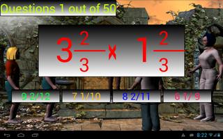 Multiplying Mixed Numbers captura de pantalla 3