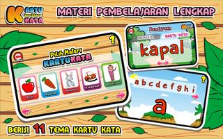 Game Edukasi Kartu Kata screenshot 1