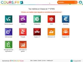 Cours.fr 1STMG 截图 3