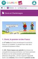 Cours.fr CM1 screenshot 2