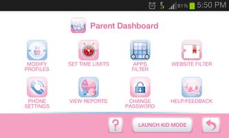 Parental Control and Dashboard screenshot 2