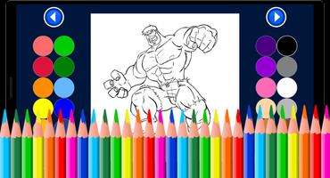 SuperHero & Princess ColorBook 截图 3