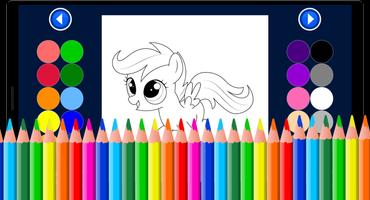 Poster Draw Little Pony HD