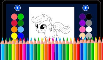 Draw Little Pony HD ảnh chụp màn hình 1